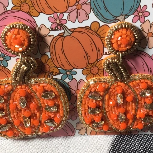 EARRINGS PUMPKINS 🎃🎃 - Picture 2 of 4